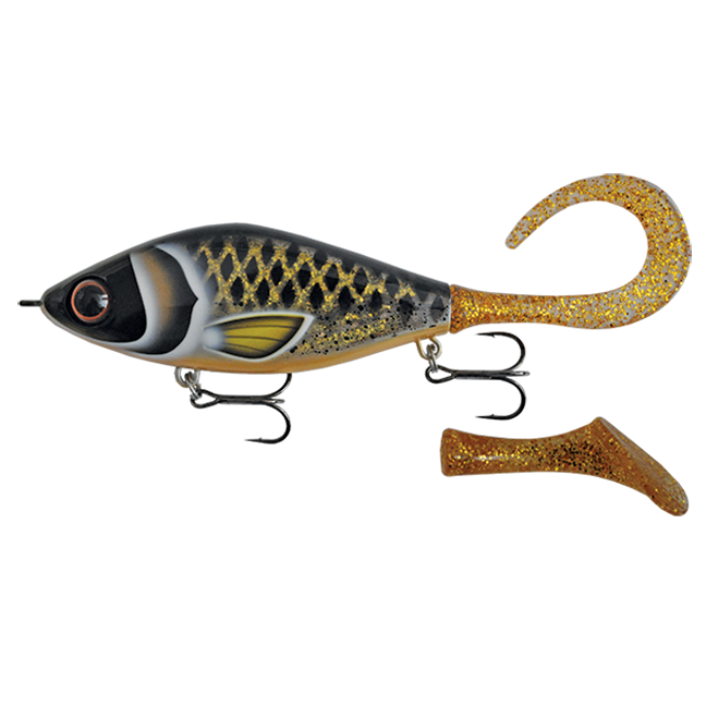 Strike Pro Guppie Downsize Glide Bait | Pike Lures Special Pike / Pearl White
