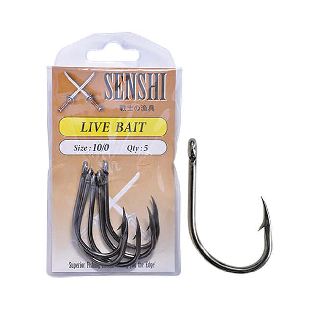 Senshi Live Bait Hooks – Jurofishing