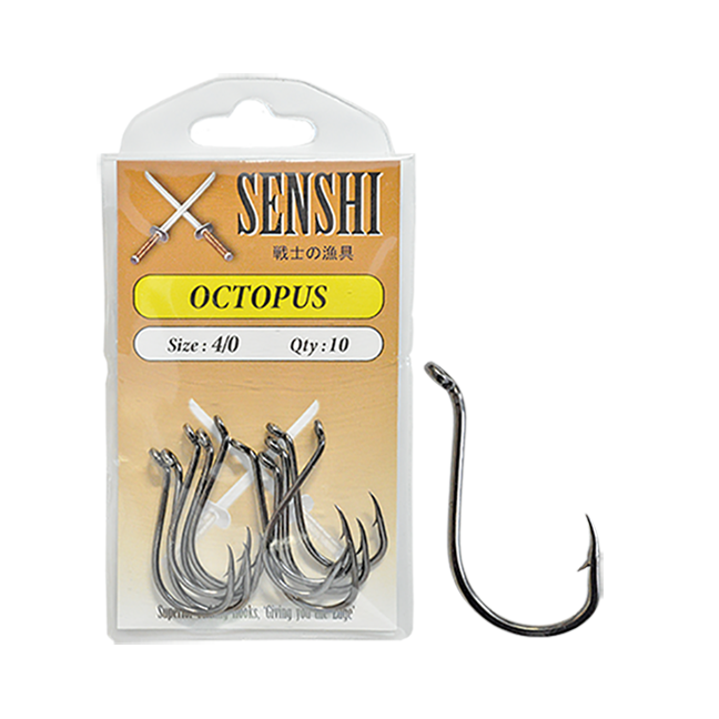 Senshi Octopus Beak Hooks – Jurofishing